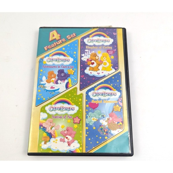 Other - CARE BEARS‎ 4 Feature Set (DVD, 2011, 2-Disc Set)